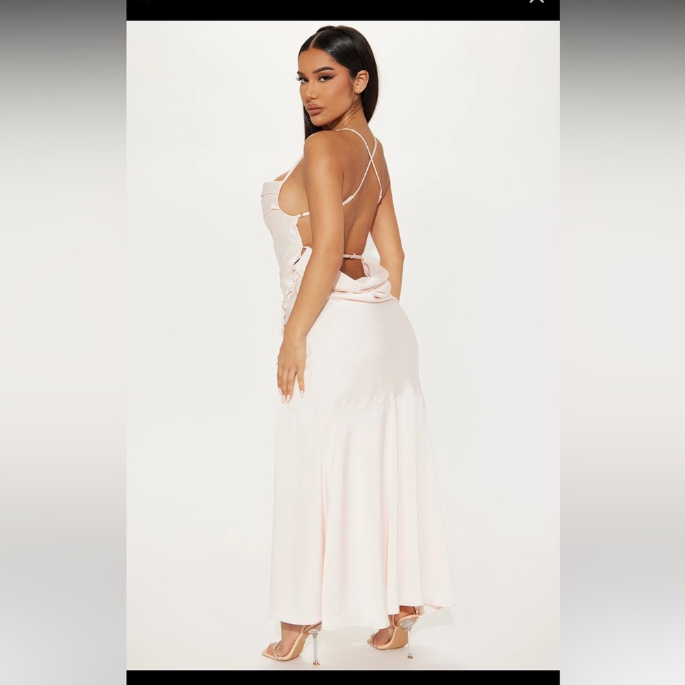 Satin Maxi Dress